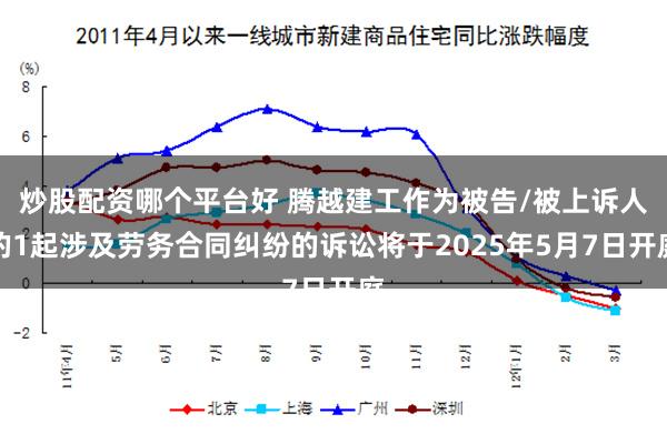 炒股配资哪个平台好 腾越建工作为被告/被上诉人的1起涉及劳务合同纠纷的诉讼将于2025年5月7日开庭