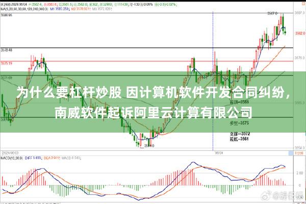 为什么要杠杆炒股 因计算机软件开发合同纠纷，南威软件起诉阿里云计算有限公司